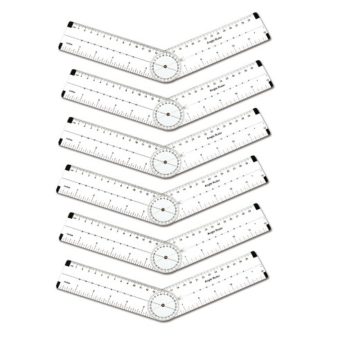 Learning Advantage Angle Measurement Ruler, Pack Of 6 : Target