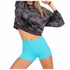 Women's Tie Dye Drop Shoulder Sweatshirt - Body Wrappers - 4 of 4