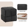 Cesicia 14.18 x 14.18 x 14.18" Square Ottoman - 4 of 4