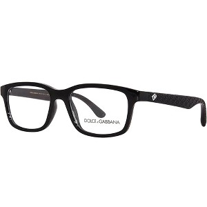 Dolce & Gabbana DX 5097 501 Childrens Rectangle Eyeglasses Black 48mm - 1 of 3