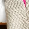 Slickblue Full/Queen Size Quilt Set with Shams, Reversible Vermicelli Quilted, 6 Color Choices, 3 Piece - 4 of 4