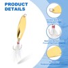 Unique Bargains Treble Hooks Metal Spinner Fishing Spoons for Freshwater Saltwater Salmon 10 Pcs - 3 of 4