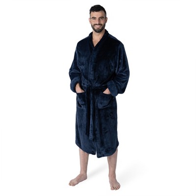 Northwest Silk Touch L/XL Bath Robe Navy 26×47 Inches