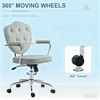 Racxily Luxury Tufted Office Chair, Adjustable Height with Plush Seating for Home Office - 4 of 4