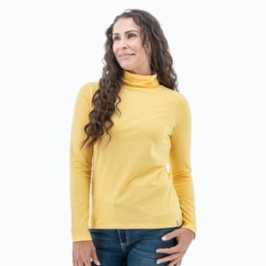 Old Ranch Brands Women's Teton Long Sleeve Turtleneck Top - 1 of 4