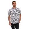 Canada Weather Gear Men’s Short Sleeve Button-Down Shirt – Casual Lightweight Printed Shirt with Chest Pocket - 3 of 4