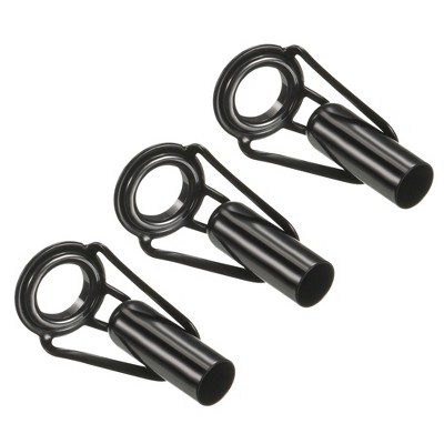 Unique Bargains Tube Dia Fishing Rod Tips Repair Kit Stainless Steel Ring Guide