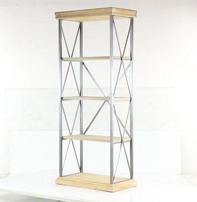 72 Farmhouse 4 Tier Shelf Brown - Olivia & May