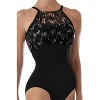 Girl Ladies High Neck Halter Leotard Bodysuit - Bloch - 3 of 3