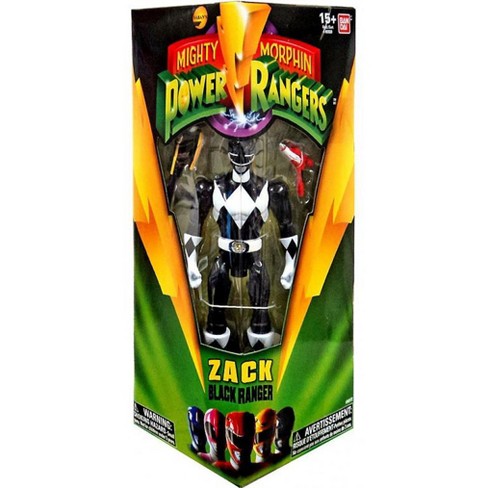 Mighty Morphin Power Rangers Zack Black Ranger Action Figure Target