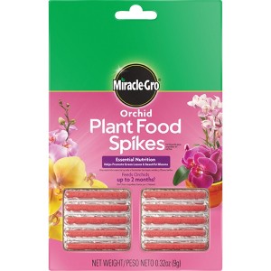 Miracle-Gro Orchid Plant Food Spikes 30-10-10 Fertilizer (10 spikes per pack) - 1 of 3