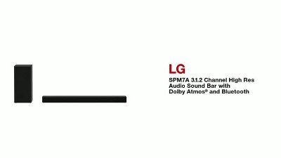 LG 2.1 Channel 400W Soundbar - SLM5Y