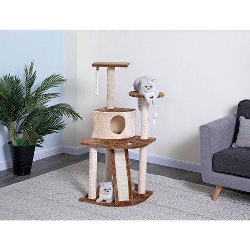 Go pet club cat tree 2024 condo furniture