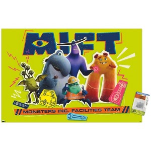 Trends International Disney Monsters at Work - Facilities Team Unframed Wall Poster Prints - 1 of 4