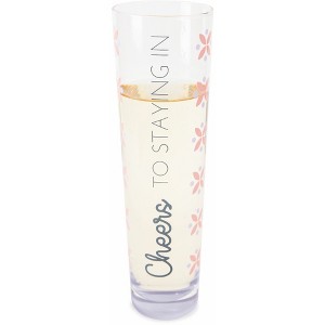 Pavilion Gift Company - Cheers - 8 oz Stemless Champagne Flute - Drinkware - 1 of 4