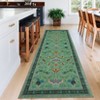 Insect Area Rug Washable Rugs, Botanical Non Slip Stain Resistant Large Carpet for Living Room Bedroom Dining Room Nursery Farmhouse Hallway Entryway - 3 of 4
