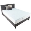 Gel Infused Memory Foam Mattress Topper- 2 Inch King Size Memory Foam Mattress Pad with Ventilation for Support, Cooling, and Comfort by Hastings Home - 4 of 4