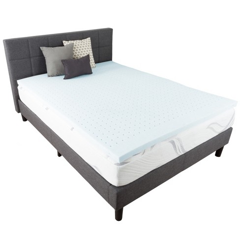 Cheer Collection 3-inch Gel-infused Memory Foam Mattress Topper, Twin :  Target