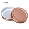 Unique Bargains Regular Leak-Proof Kitchen Storage Mason Jar Lids 45 Pcs - 3 of 4