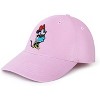 Disney Adult Baseball Cap, Minnie Mouse Adjustable Mom Hat - 2 of 3