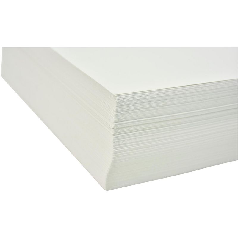 Sax Sulphite Drawing Paper, 90 lb, 12 x 18 Inches, Extra-White, 500 Sheets, 2 of 3
