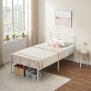 Nasitip Twin Platform Bed Frame,Heavy Duty Bed Frame with Headboard and Footboard, No Box Spring Needed - 2 of 4