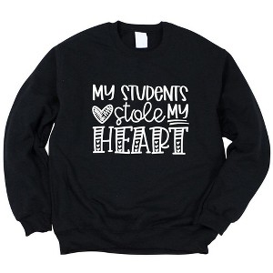Simply Sage Market Women's Graphic Sweatshirt My Students Stole My Heart - 1 of 4