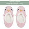 Pink Unicorn Womens Animal Cozy Indoor Plush Lined Non Slip Fuzzy Soft Slipper - Large - 2 of 4