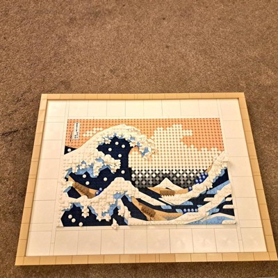 Lego Art Hokusai – The Great Wave Wall Art Adults Set 31208 : Target