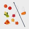 Thanksgiving Cat Wand Plush Toy Set - 6pk - Boots & Barkley™ - 2 of 3
