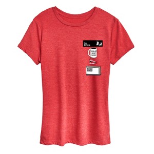 Women's - The Office - The Office Icons Short Sleeve Graphic T-Shirt - 1 of 4