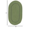 Colonial Mills Lifestyle Accent Border Moss Green 3x5 - 4 of 4