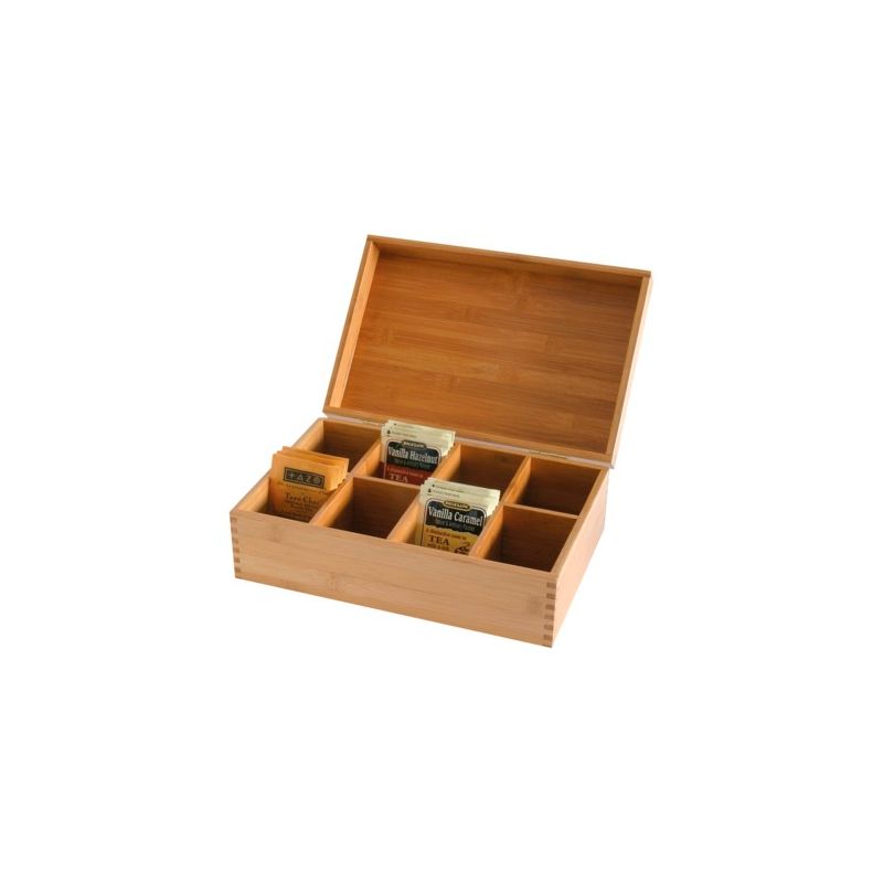 Bamboo Tea Box - Lipper International, 1 of 5