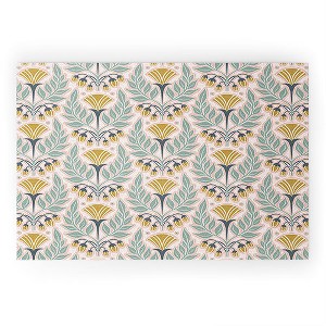 Heather Dutton La Floraison Blush Pink Looped Vinyl Welcome Mat - Society6 - 1 of 4
