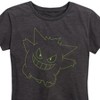Women's - Pokémon - Gengar Big Face Short Sleeve Graphic T-Shirt - 2 of 4