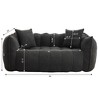 Grungis Bean Bag Chair,Beanbag Chair with Armrests,Adult Lounge Sofa with Pillows,Comfy Couch for Living Room Bedroom - 3 of 4
