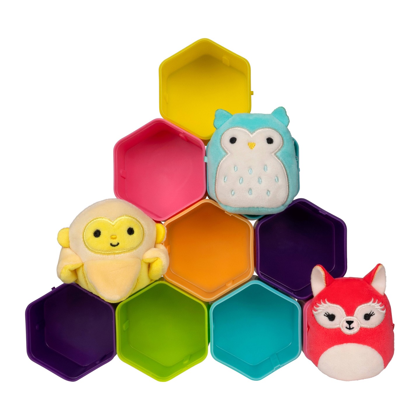 Детская мягкая игрушка Squishmallows 2.5" MicroMallows Blinds Stuffed Animal: Plush Kids Toy, Polyester, Animal Design Varies — фото 2