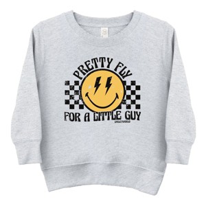 The Juniper Shop SmileyWorld Pretty Fly For A Little Guy Toddler Sweatshirt - 1 of 4