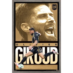 Trends International MLS Los Angeles FC - Olivier Giroud 25 Framed Wall Poster Prints - 1 of 4