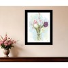 HomeRoots Flower Farm Bouquet Black Framed Print Wall Art - 2 of 4