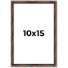 PosterPalooza | 10x15 Bamboo Picture Frame, UV Acrylic, 4 Finishes - Brown, Black, Gold, and Natural - 2 of 4