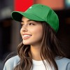 Dalix Lil Flower Embroidered Cotton Cap Outdoor Dad Hat Womens - 4 of 4