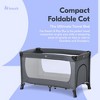 hauck Sleep N Play Go Plus Foldable Travel Bed and Playpen with Mattress - 2 of 4