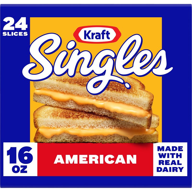 Kraft Singles American Cheese Slices - 16oz/24ct, 1 of 19