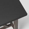 Faux Wood Patio Console Table with Faux Concrete Tabletop - Smith & Hawken™ - image 3 of 4
