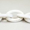 VIP Wood 21 in. White Linked Chain Decor - 4 of 4