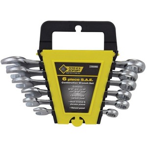 Steel Grip SAE Wrench Set Multiple in. L 6 pc - 1 of 1