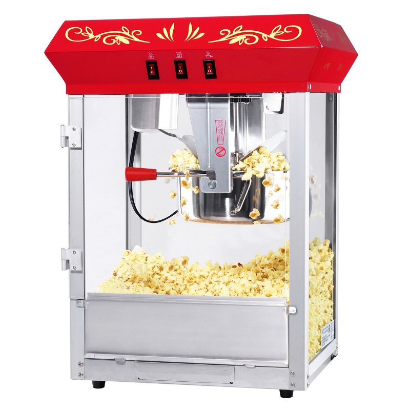 Great Northern Popcorn 8 oz. Electric Classic Style Countertop Popcorn Machine - Red, 2 of 6