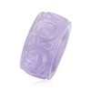 Ross-Simons Lavender Jade "Good Fortune" Ring - 3 of 4