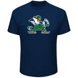 NCAA Notre Dame Fighting Irish Men's Big & Tall Short Sleeve Logo T-Shirt